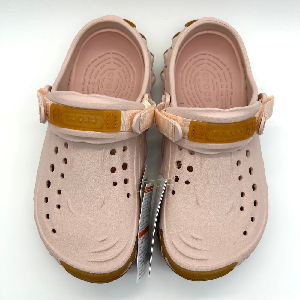 Crocs Echo Gum Ro Clog Womens 8 Pink Clay 211675-6UR Streetwear Chunky Slip On - Picture 3 of 11